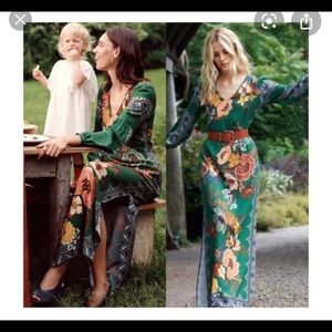 Anthropologie maxi dress